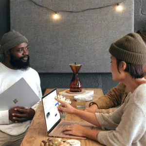 Man and Woman Talk